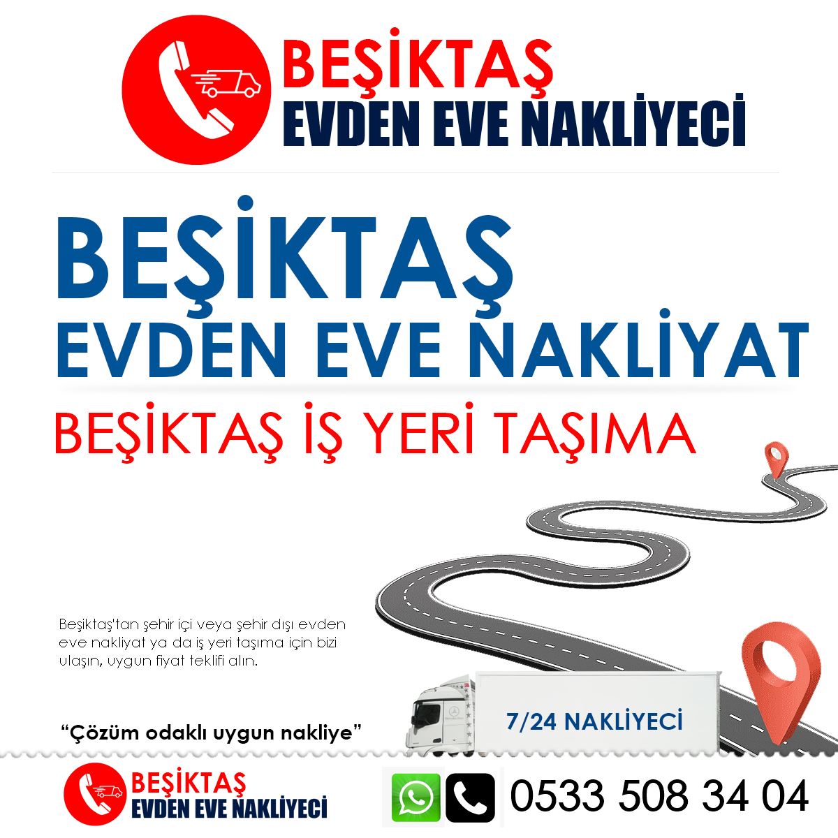 Beşiktaş İş Yeri Taşıma : Kapak Görseli