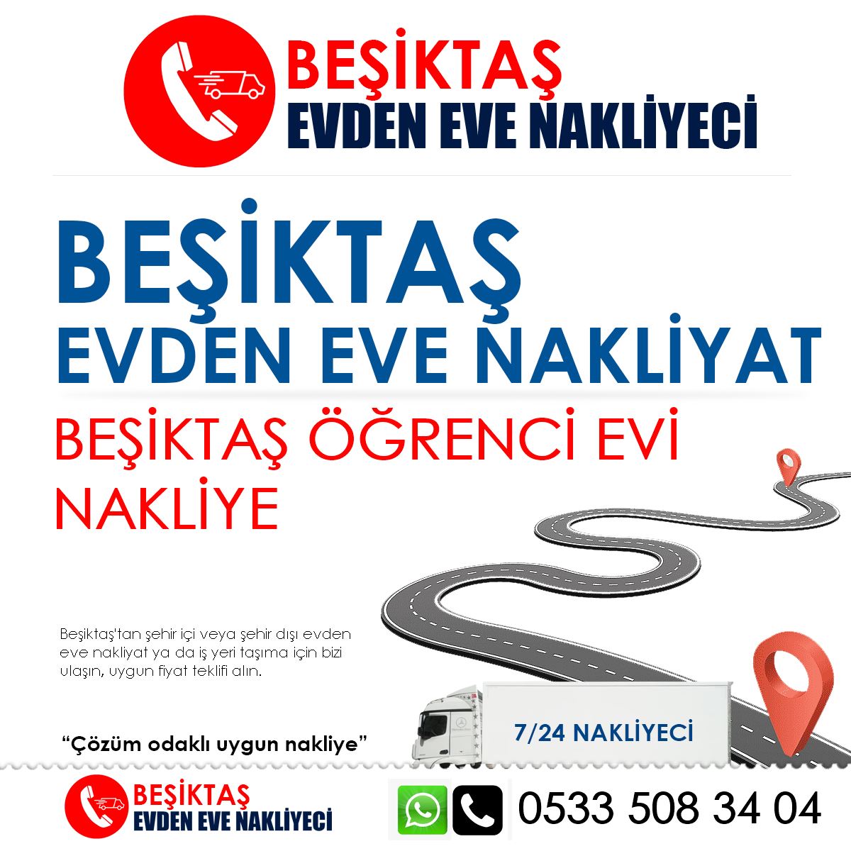 Beşiktaş Öğrenci Evi Nakliye : Kapak Görseli